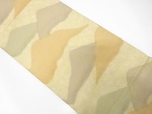 砂子綴れ　山並模様織り出し　全通袋帯